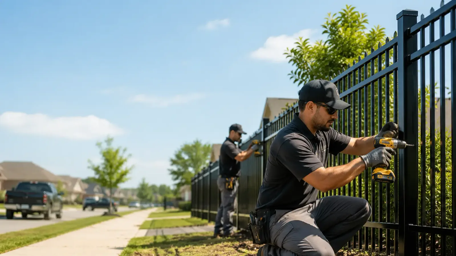 Metal Fence Installation in Saint Michael, ND